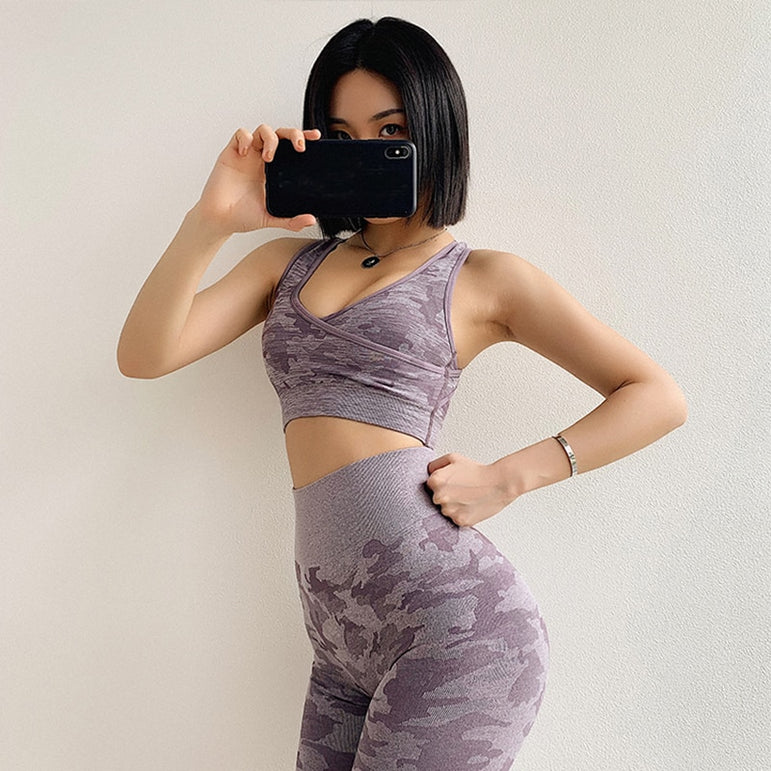 Gym Fitness Clothing Booty Yoga Suit