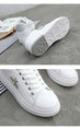 Fashion Breathable PU Leather Women Sneakers