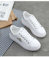 Fashion Breathable PU Leather Women Sneakers