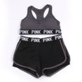 Yoga Set Women Sport Suit Letter Sportswear