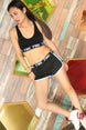 Yoga Set Women Sport Suit Letter Sportswear