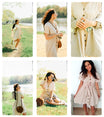 Simplee Vintage button women dress