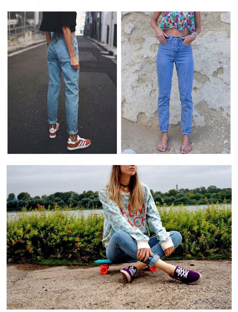 Pants Vintage High Waist Jeans