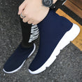 Women Knit Upper Breathable Sport Shoes