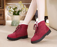 Fur plush women winter boots