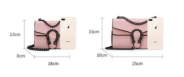 Snake Fashion Women Alligator PU Leather Bag