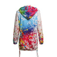 Outerwear Coats Fashion Tie dyeing Print