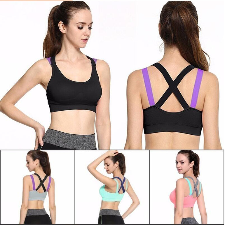 Sports Bra Full Cup Breathable Top