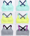 Sports Bra Full Cup Breathable Top