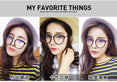 Transparent Women's Frame Glasses