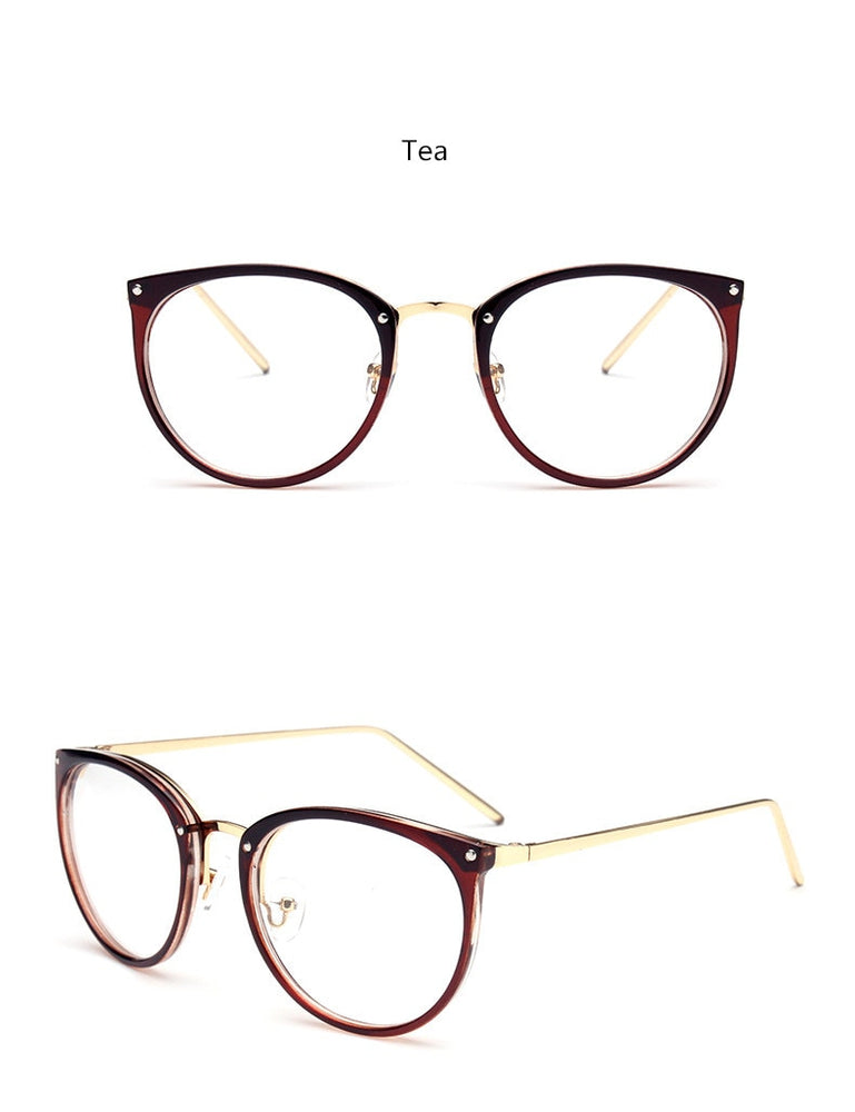 Transparent Women's Frame Glasses