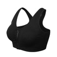 Zipper Push Up Sports Bras