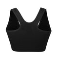 Zipper Push Up Sports Bras