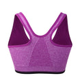 Zipper Push Up Sports Bras