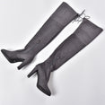 Leather Women Over The Knee Boots