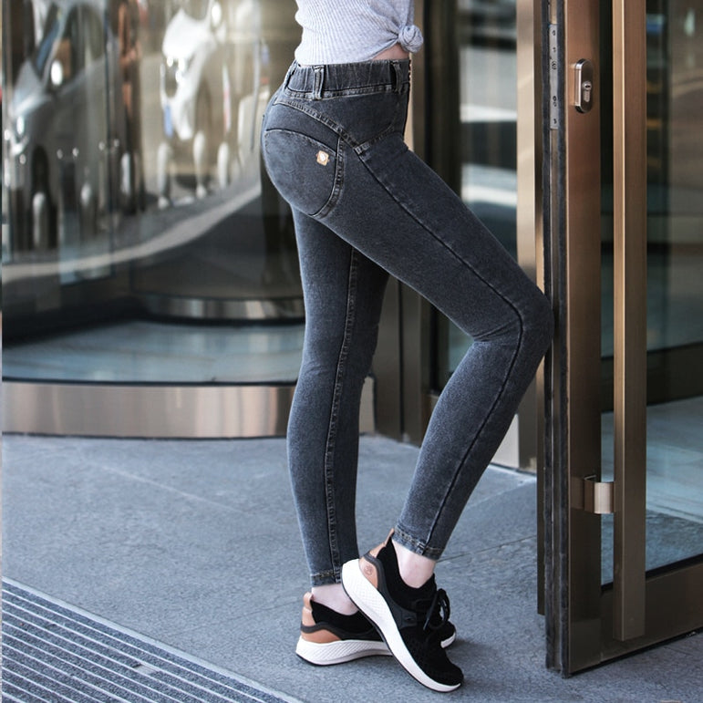 Sexy Women Casual Jeans Skinny Lift Butt