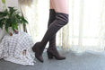 Over Knee High Elastic Fabric Women Boots