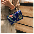 Flowers Style Fashion Party Clutch Bag