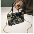 Flowers Style Fashion Party Clutch Bag