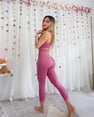 2PCS Sexy Sports Suits Seamless Yoga Set