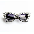 Flower Oversize Cat Eye Sunglasses