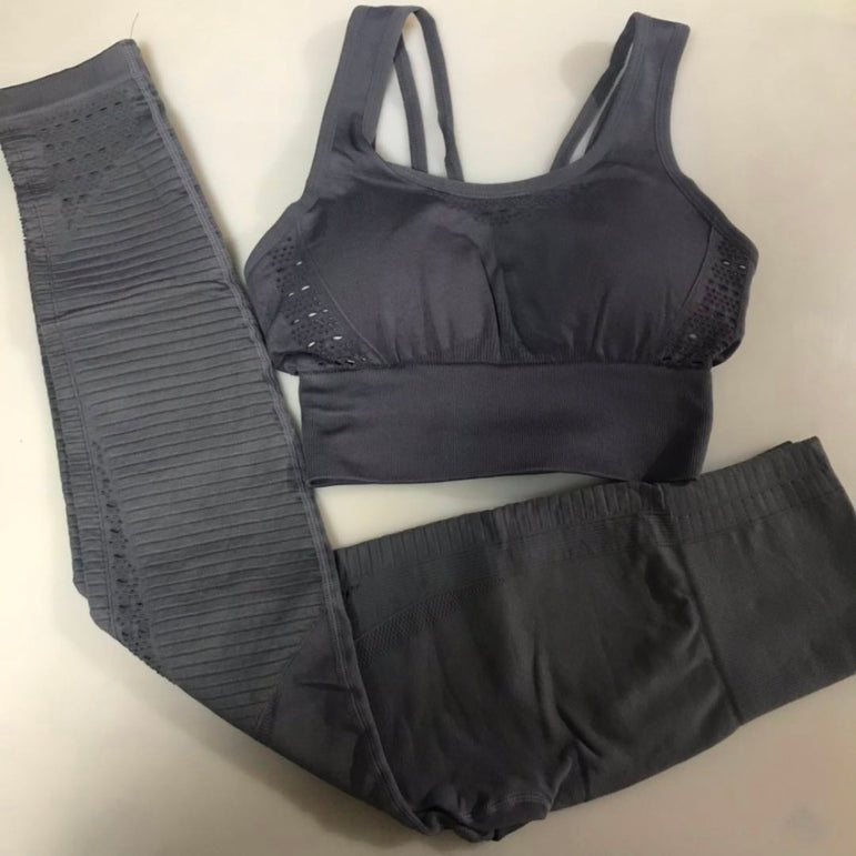 Sports Suits Seamless Yoga Set Women Fitness