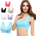 Fitness Yoga Sports Bra Padded Push Up