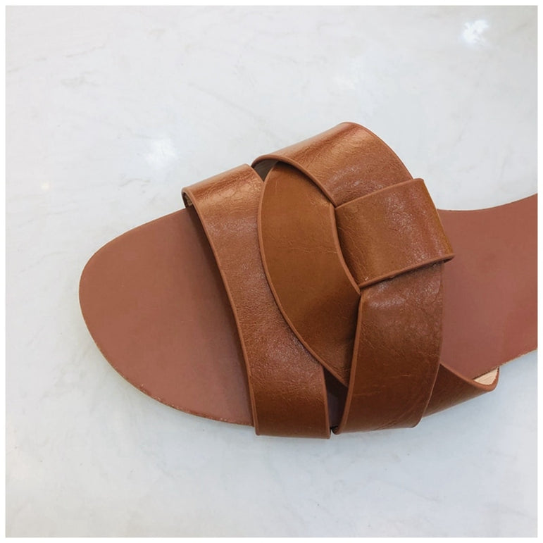 New Brand Mixed Colors Women Flat Slipper