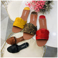 New Brand Mixed Colors Women Flat Slipper