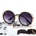 Oversized Round Brand Designer Sun Glasses