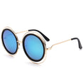 Oversized Round Brand Designer Sun Glasses