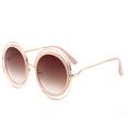 Oversized Round Brand Designer Sun Glasses