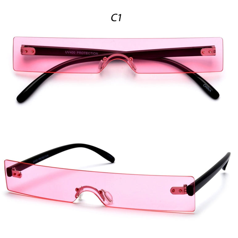 Rectangle Women Luxury Sunglasses