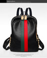 Luxury Famous Women PU Leather Backpack