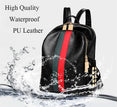 Luxury Famous Women PU Leather Backpack