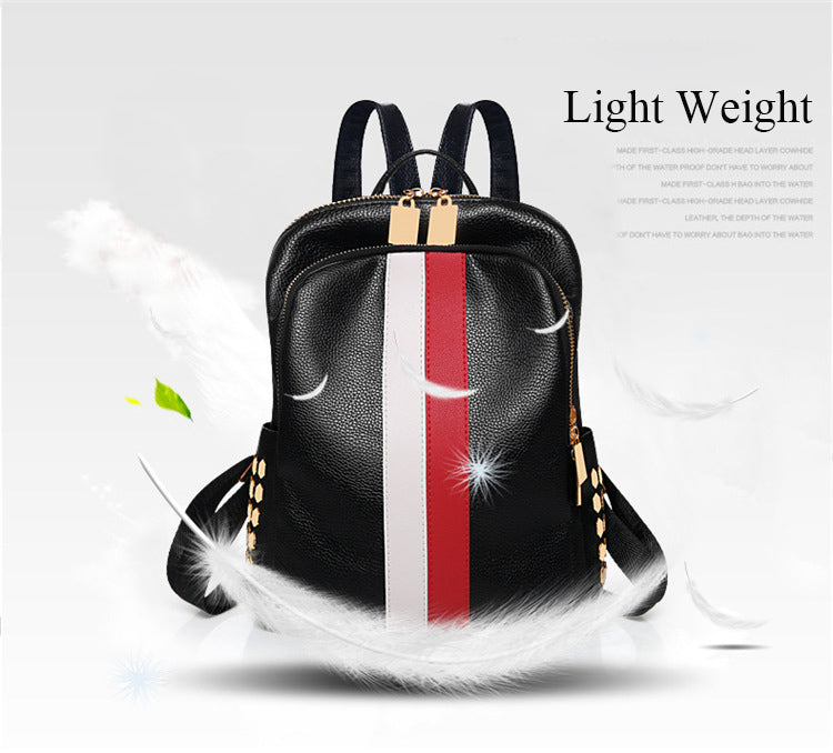 Luxury Famous Women PU Leather Backpack