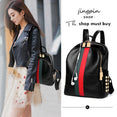 Luxury Famous Women PU Leather Backpack