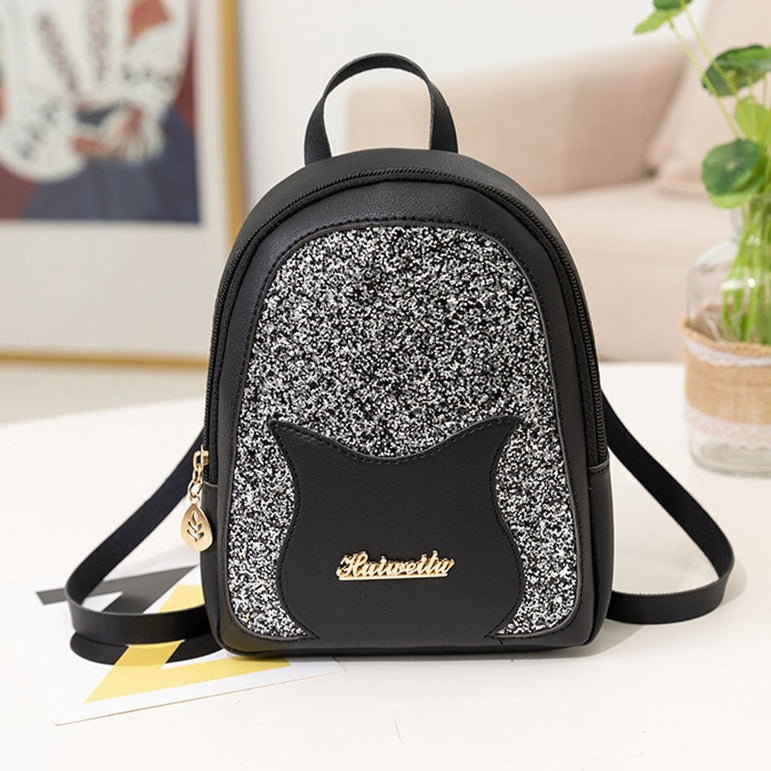 Shining Girl's Small Backpack Teenage