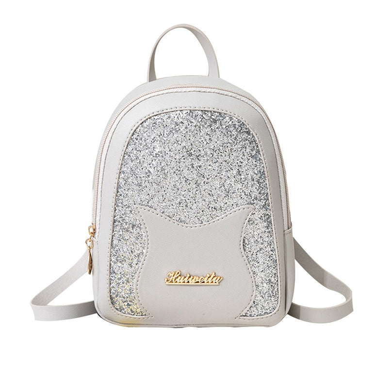 Shining Girl's Small Backpack Teenage