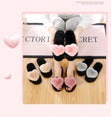 Women Love Heart Cotton Slippers