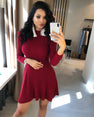 Women Long Sleeve Sweater Dress