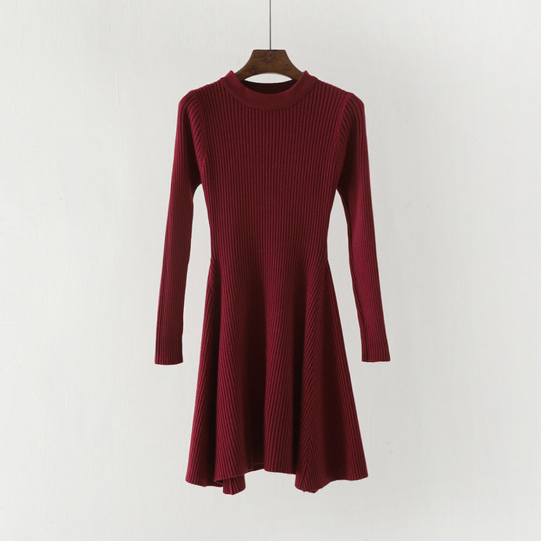 Women Long Sleeve Sweater Dress