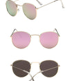 Oval Classic Mirror Sunglasses