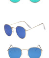 Oval Classic Mirror Sunglasses