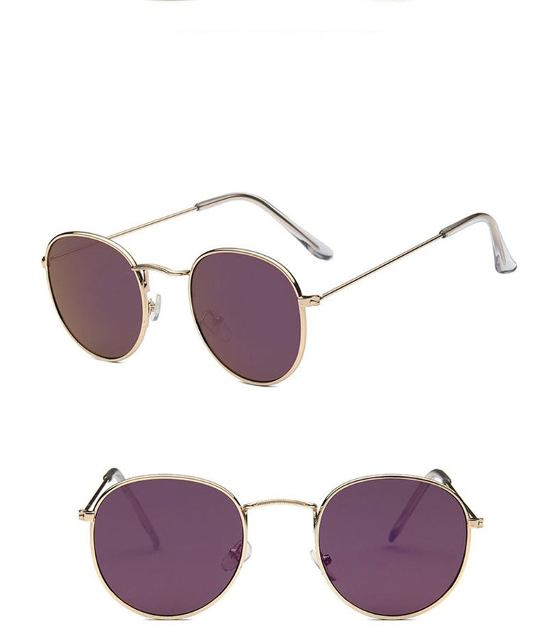 Oval Classic Mirror Sunglasses