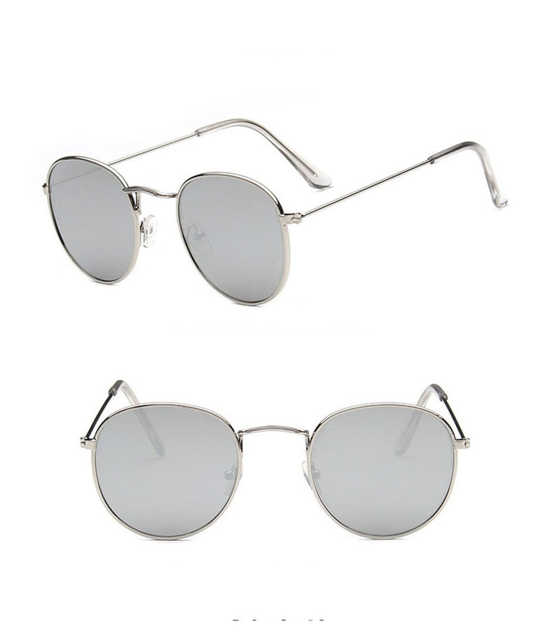 Oval Classic Mirror Sunglasses