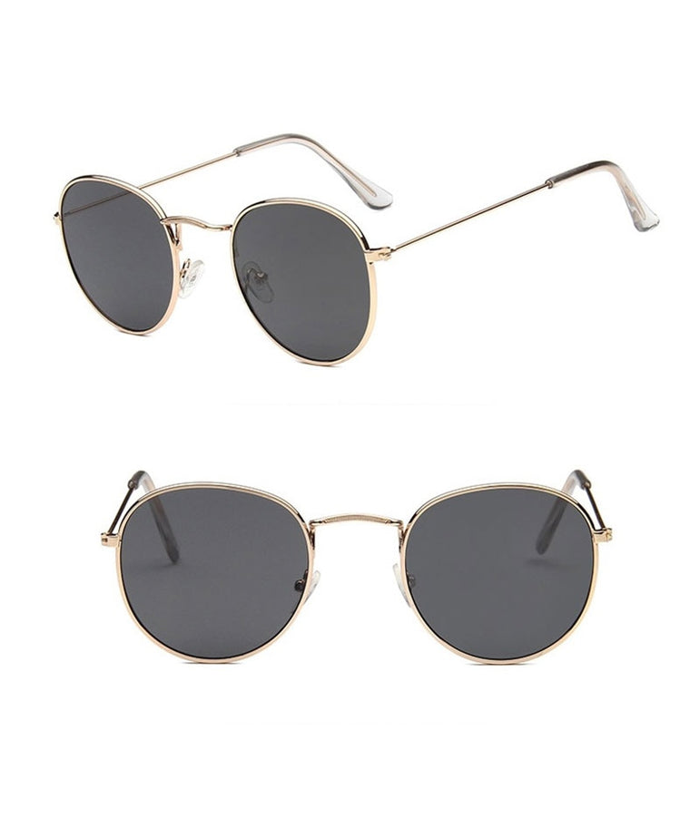 Oval Classic Mirror Sunglasses