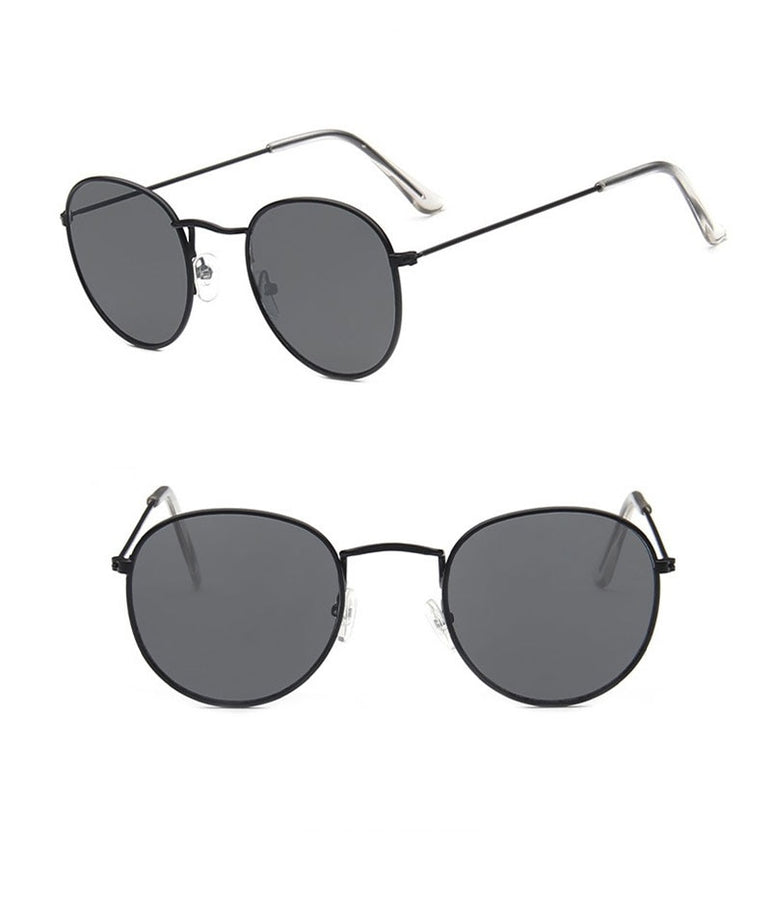 Oval Classic Mirror Sunglasses