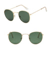 Oval Classic Mirror Sunglasses