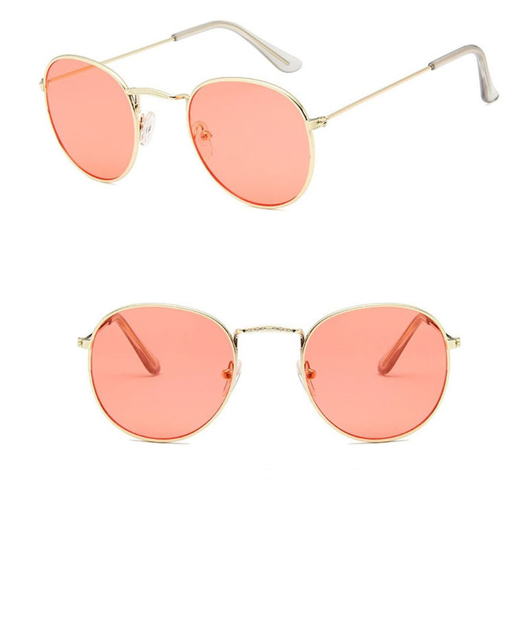 Oval Classic Mirror Sunglasses